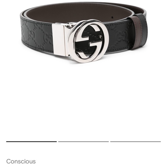 Authentic Gucci Belt Reversible - Picture 11 of 13